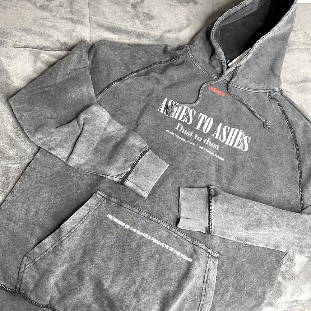 NWT RARE Ashes to Ashes Hoodie - Civil Regime